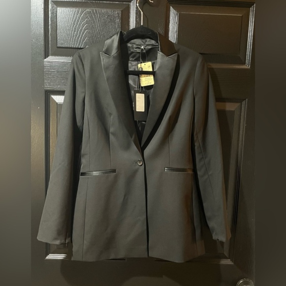 NEW Vassa & Co Tuxedo Jacket NWT